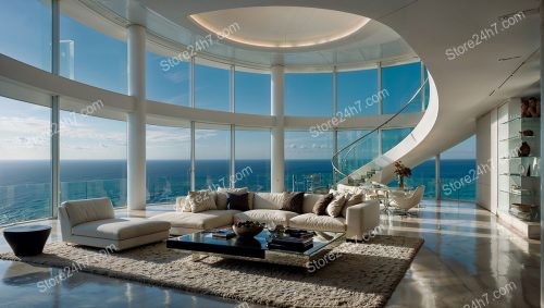 Luxurious Penthouse Oasis with Expansive Ocean View Elegance