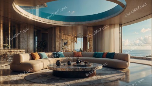 Elegant Ocean View Condo with Modern Luxurious Interiors