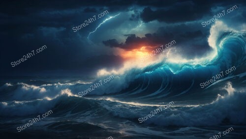 The Beauty of a Stormy Ocean