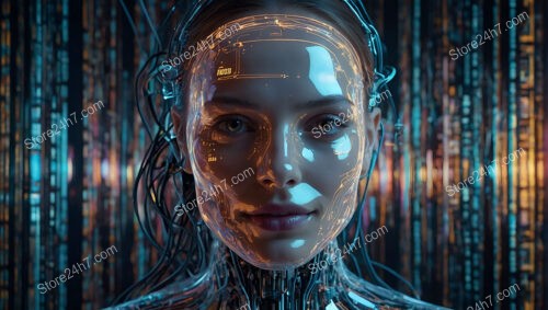 Future AI Interface: Merging Humanity and Advanced Technology