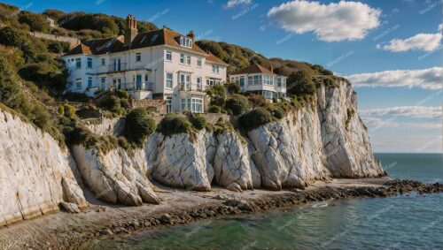 Dramatic Coastal Home Overlooking English Channel Near Dover