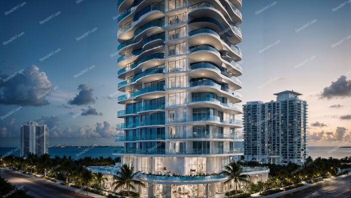 Modern Elegance at Waterfront Luxury Condo Complex