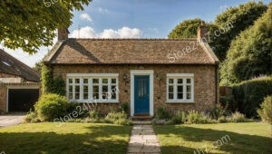 Small English Cottage in Rural Countryside