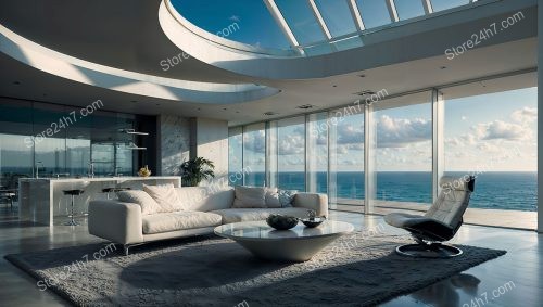 Luxurious Penthouse Panorama: Ocean View and Elegance