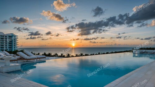 Sunset Serenity at a Luxurious Oceanfront Condo