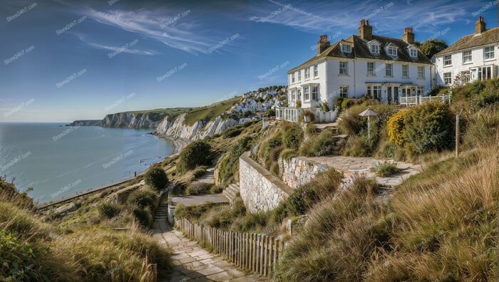 Idyllic Coastal House with Stunning English Channel Views