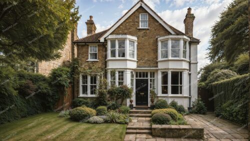 Two-Storey House in London's Leafy Suburbs