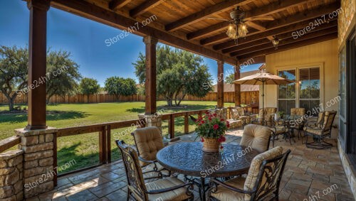 Sunny Patio on a Beautiful Ranch Property