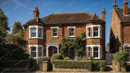 Classic Red-Brick Mansion in London's Historic Suburbs