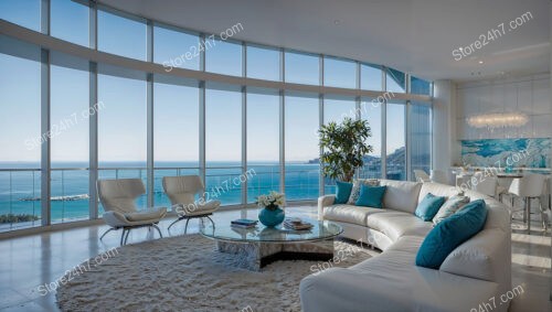 Luxurious Coastal Condo with Expansive Ocean View Living Area