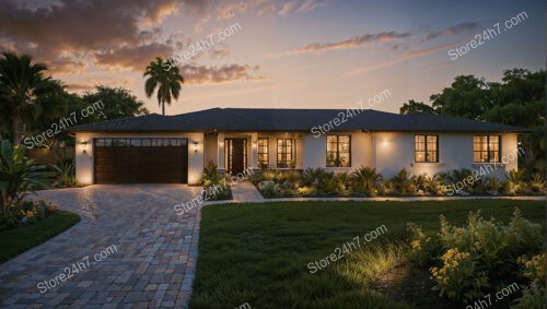 Twilight Charm in a Sublime Florida Single Family Home