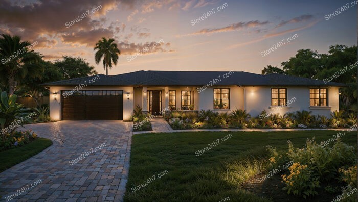 Twilight Charm in a Sublime Florida Single Family Home