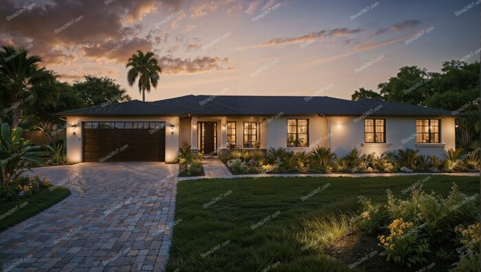 Twilight Charm in a Sublime Florida Single Family Home