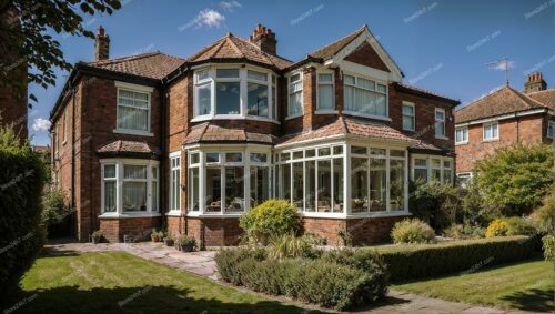 Spacious British Two-Storey House in Liverpool