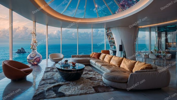 Modern Penthouse Perfection with Panoramic Ocean Views