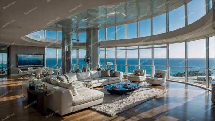 Sweeping Ocean View Penthouse Blends Luxury and Style