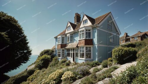 Coastal House Overlooking the English Channel