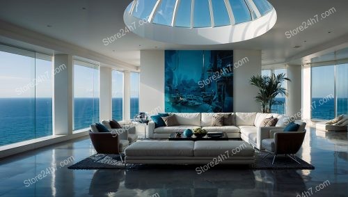 Modern Penthouse Oasis with Expansive Ocean View