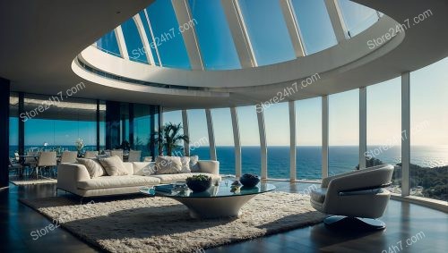 Luxurious Coastal Penthouse with Stunning Ocean View Panorama