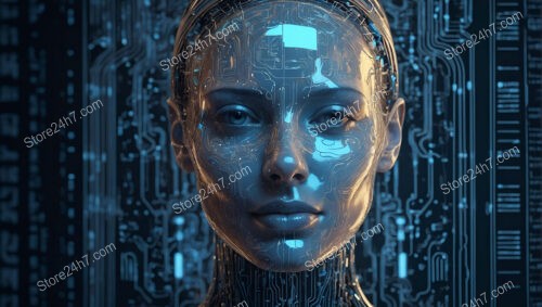 AI Visionary: The Face of Digital Evolution