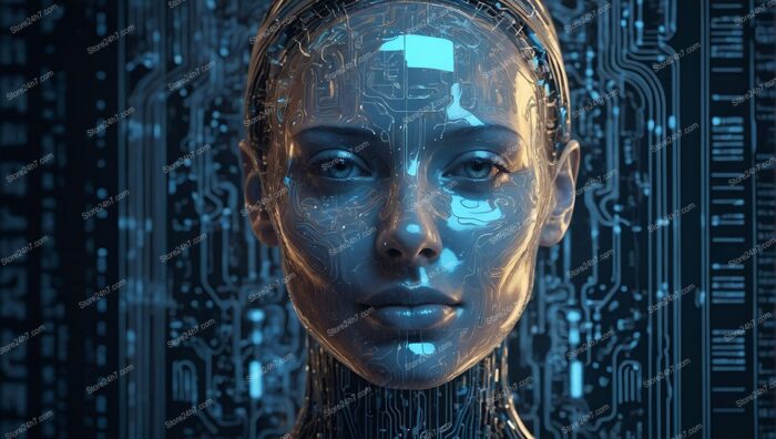 AI Visionary: The Face of Digital Evolution