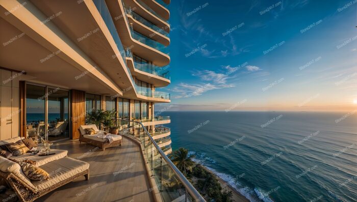 Sunrise Serenity at Luxurious Oceanfront Condo Retreat