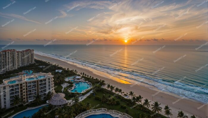 Sunrise Serenity at Luxury Coastal Condominiums