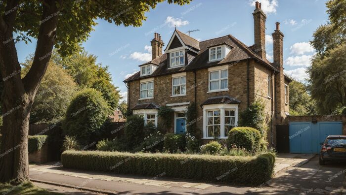 Classic Brick House in Serene London Suburb