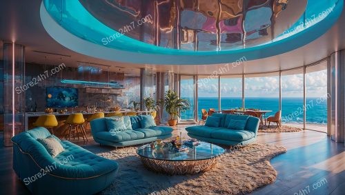 Ultra-Modern Penthouse Design with Breathtaking Ocean View
