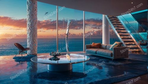 Sunset Dreams: Luxurious Penthouse with Ocean View
