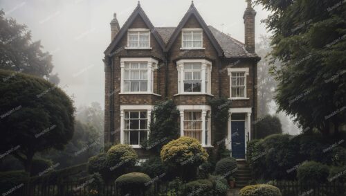 Quaint Family Home in Classic London Fog