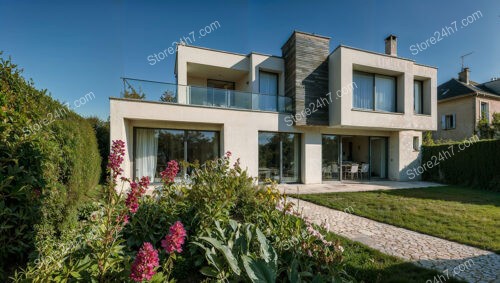 Modern French Home with Scenic Garden in Île-de-France