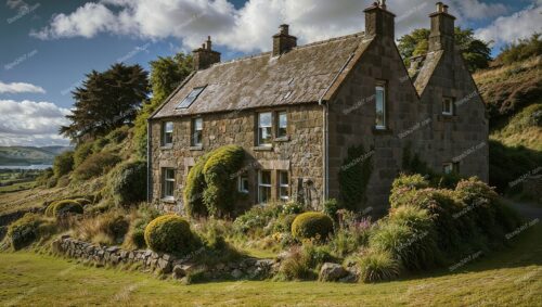 Historic Stone Cottage with Scenic Views in Scotland