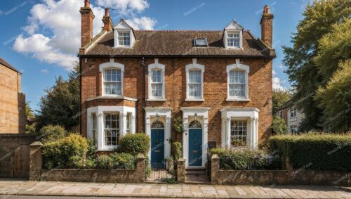 Victorian-Style Semi-Detached Home in England for Sale