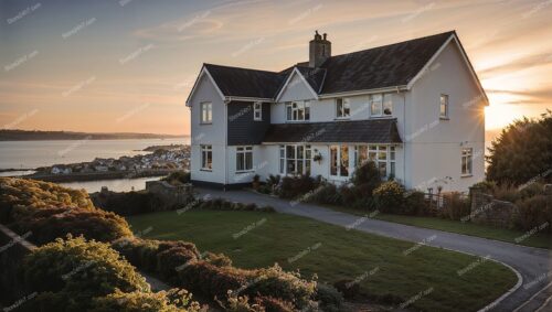Idyllic Family Home Near Plymouth with Ocean Views