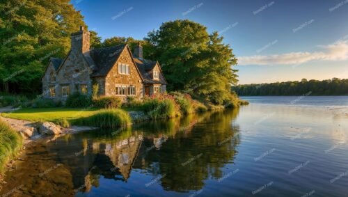Lakeside Serenity: Charming English Cottage by the Water