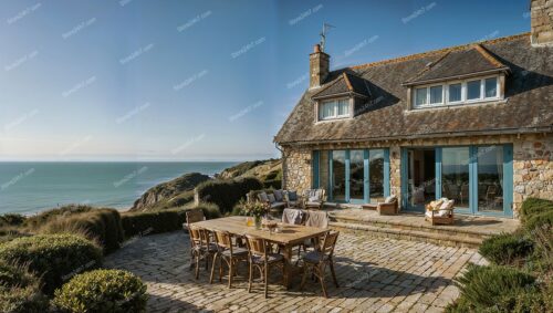Seaside Normandy Cottage: A Serene Shore House Retreat