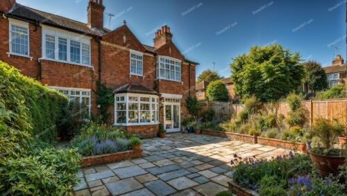 Stately English Home with Spacious Garden Patio
