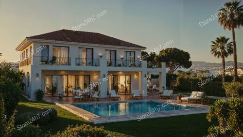 Luxurious Mediterranean Villa with Pool in Nice