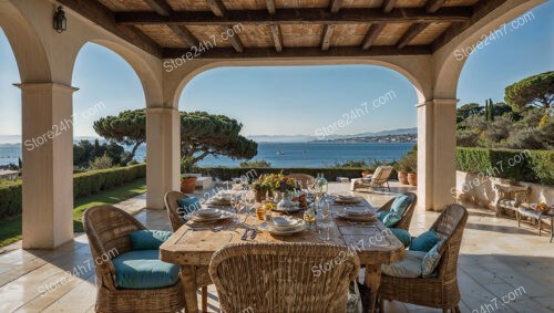 Elegant French Riviera Villa with Stunning Sea View