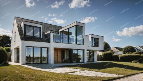 Modern Family Home Near Plymouth Overlooking English Channel