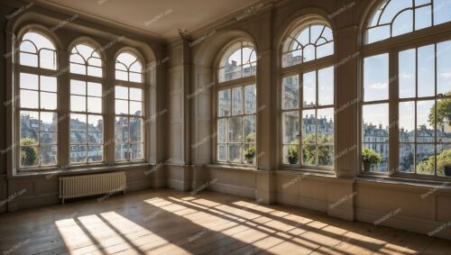 Timeless London Mansion: Beautiful View from Grand Windows