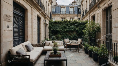 Charming Parisian Apartment with Elegant Private Terrace