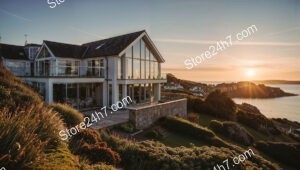 Modern Coastal Home with Breathtaking Sea View
