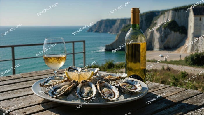 Breakfast with Oysters Overlooking Normandy’s Stunning Coastline