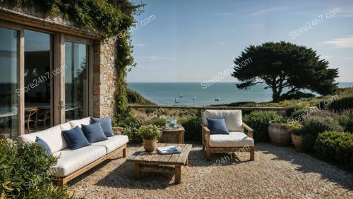 Normandy Coastal Cottage: Panoramic Ocean Views