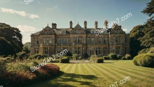 Splendid English Manor with Exquisite Gardens and Elegance