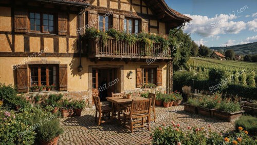 Charming Alsace Home with Beautiful Garden Courtyard