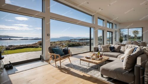 Modern Coastal Home in Scotland with Stunning Views
