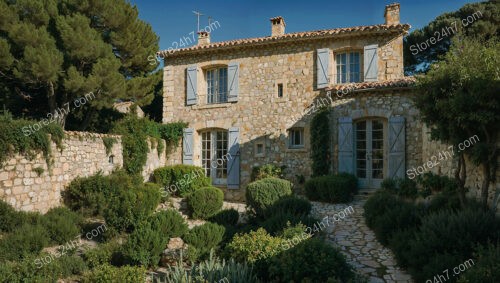 French Provencal Stone House: An Idyllic Countryside Retreat